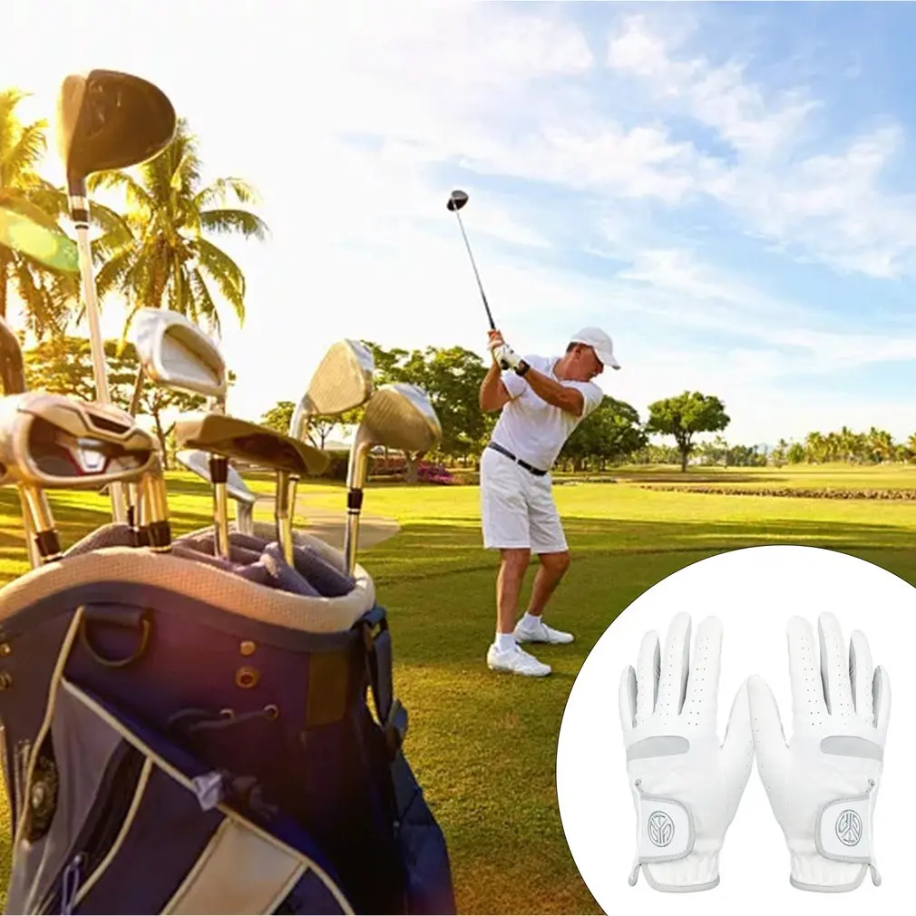 1pcs Golf Gloves Men's Left Right Hand Soft Breathable Pure Sheepskin With Anti-slip Granules Golf Gloves Golf Men
1pcs Golf Gloves Men's Left Right Hand Soft Breathable Pure Sheepskin With Anti-slip Granules Golf Gloves Golf Men