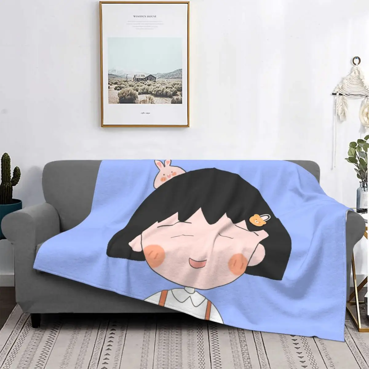 Chibi Маруко-тян Сакура Кёко мультфильм Фланелевое милое уютное мягкое флисовое покрывало
Chibi Маруко-тян Сакура Кёко мультфильм Фланелевое милое уютное мягкое флисовое покрывало
