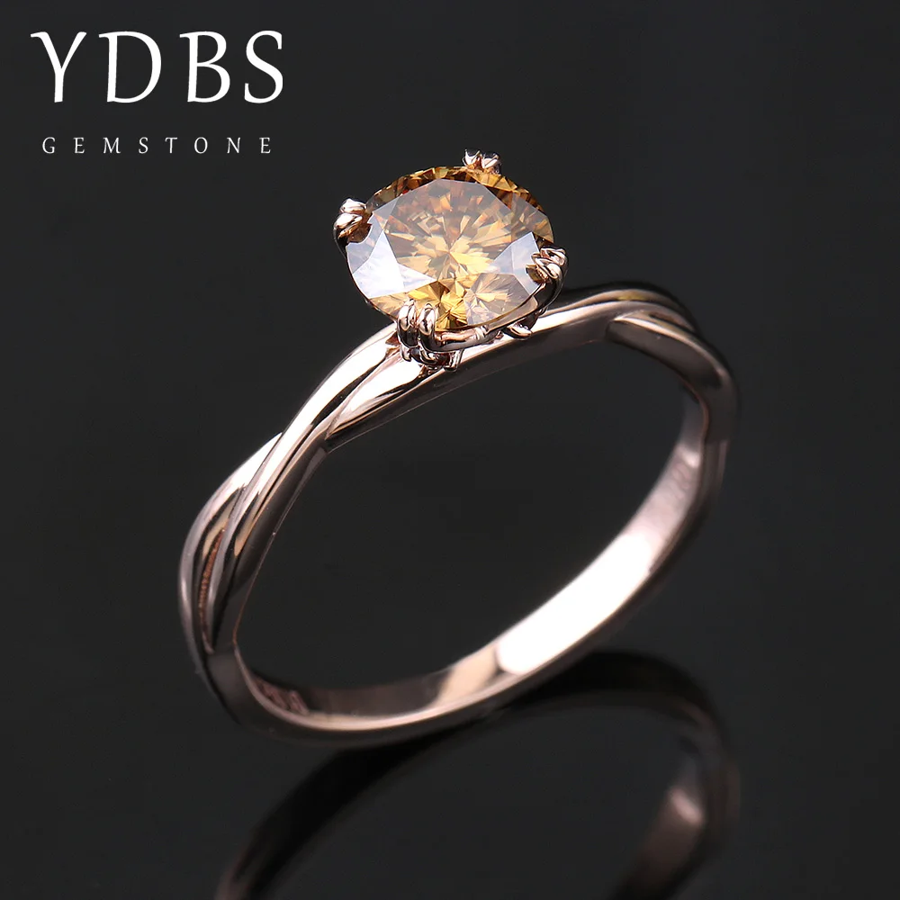 6,5 мм Центр 1.0ct коричневая круглая огранка 14k цвета розового золота по шкале Мооса кольцо витой руки всегда модные и размер оригинальная в ос...
6,5 мм Центр 1.0ct коричневая круглая огранка 14k цвета розового золота по шкале Мооса кольцо витой руки всегда модные и размер оригинальная в ос...