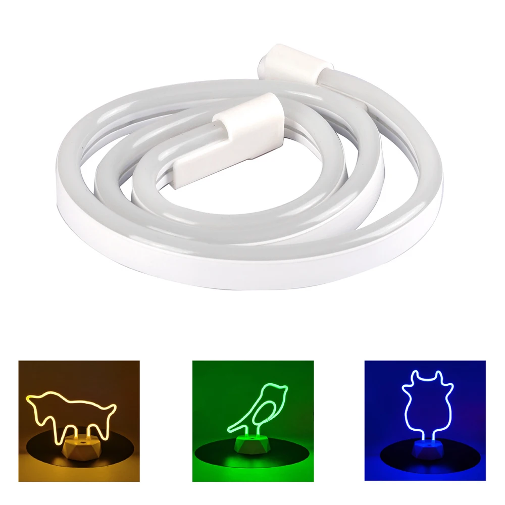 DIY Lights Strip Shapeable Neon Mini Lamp Squirrel Shape Cute Small LED Decorative Lamp Birthday Gift Atmosphere Night Light
DIY Lights Strip Shapeable Neon Mini Lamp Squirrel Shape Cute Small LED Decorative Lamp Birthday Gift Atmosphere Night Light