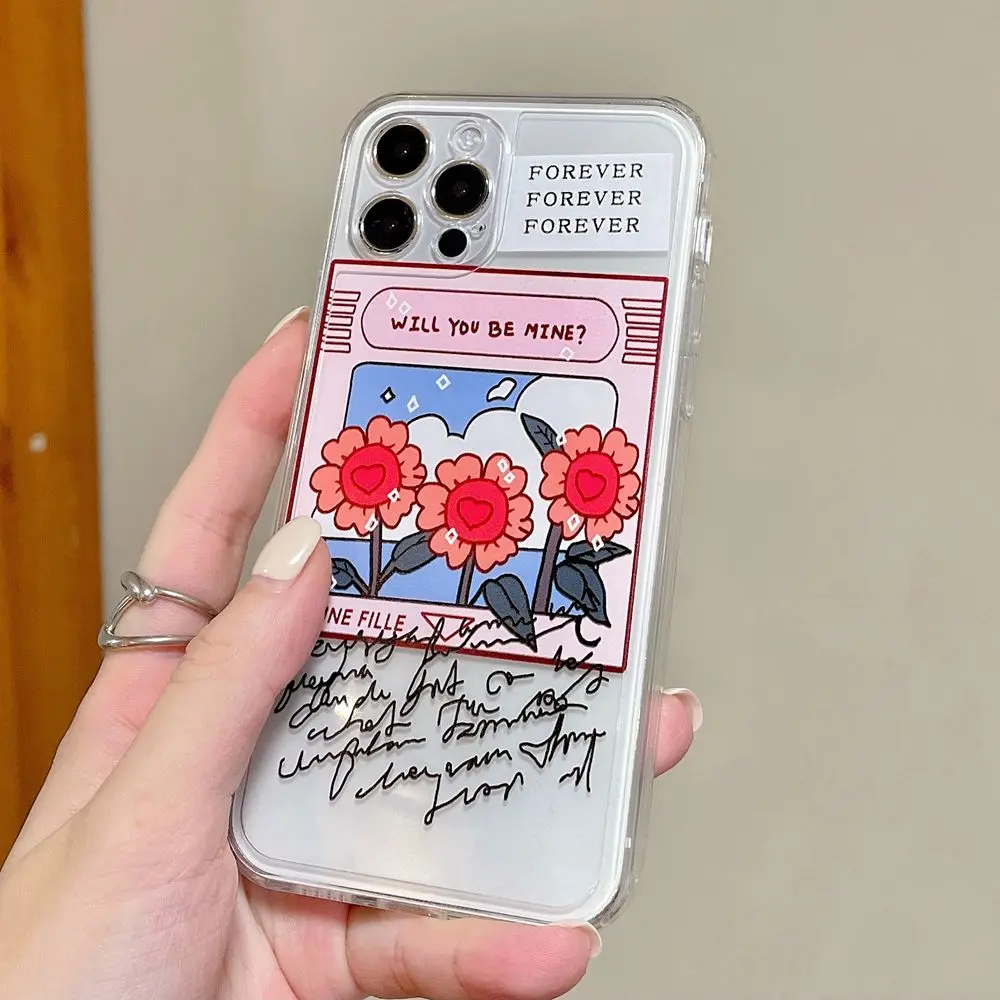 INS Clear Cartoon Daisy Flower Phone Case For iPhone 12 11 Pro X XR XS Max 7 8 Plus SE 2020 Shockproof Cute Alphabet Soft Shell
INS Clear Cartoon Daisy Flower Phone Case For iPhone 12 11 Pro X XR XS Max 7 8 Plus SE 2020 Shockproof Cute Alphabet Soft Shell