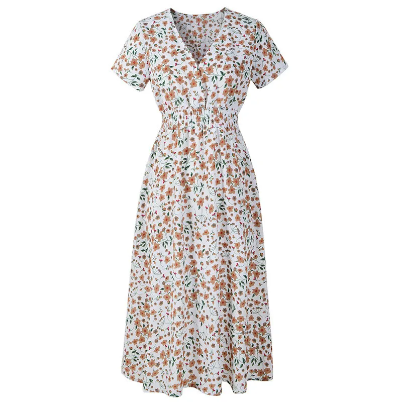 Birthday Dress for Women Summer Women's Bohemian Floral Dress V-neck Chiffon Dress Elegant Dress Short Natural A-Line Mid-Calf
Birthday Dress for Women Summer Women's Bohemian Floral Dress V-neck Chiffon Dress Elegant Dress Short Natural A-Line Mid-Calf
