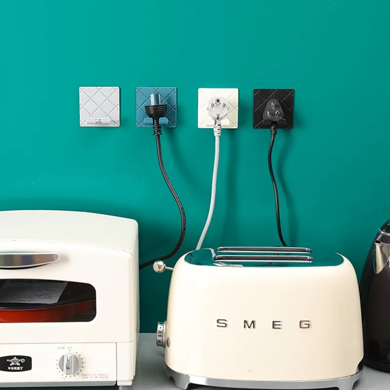 5pcs Wall storage organization hook power plug socket holder Wall storage hook punch-free power plug socket hanger holder
5pcs Wall storage organization hook power plug socket holder Wall storage hook punch-free power plug socket hanger holder