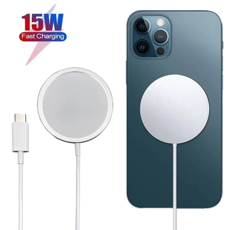 15W Magnet Wireless Charger USB Adapter Portable Magnetic Safe Charger for iPhone 12 Pro Max 12 pro 12 Mini Qi Fast Charger
15W Magnet Wireless Charger USB Adapter Portable Magnetic Safe Charger for iPhone 12 Pro Max 12 pro 12 Mini Qi Fast Charger