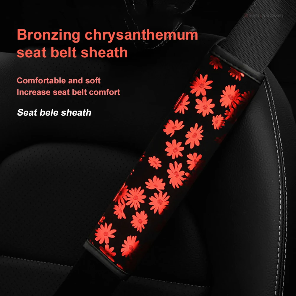 2PCS Car Seat Belt Shoulder Pads for Jeeps Car Trunks SUVs Cute Chrysanthemum Seat Belt Cover for Women Car Interior Accessories
2PCS Car Seat Belt Shoulder Pads for Jeeps Car Trunks SUVs Cute Chrysanthemum Seat Belt Cover for Women Car Interior Accessories