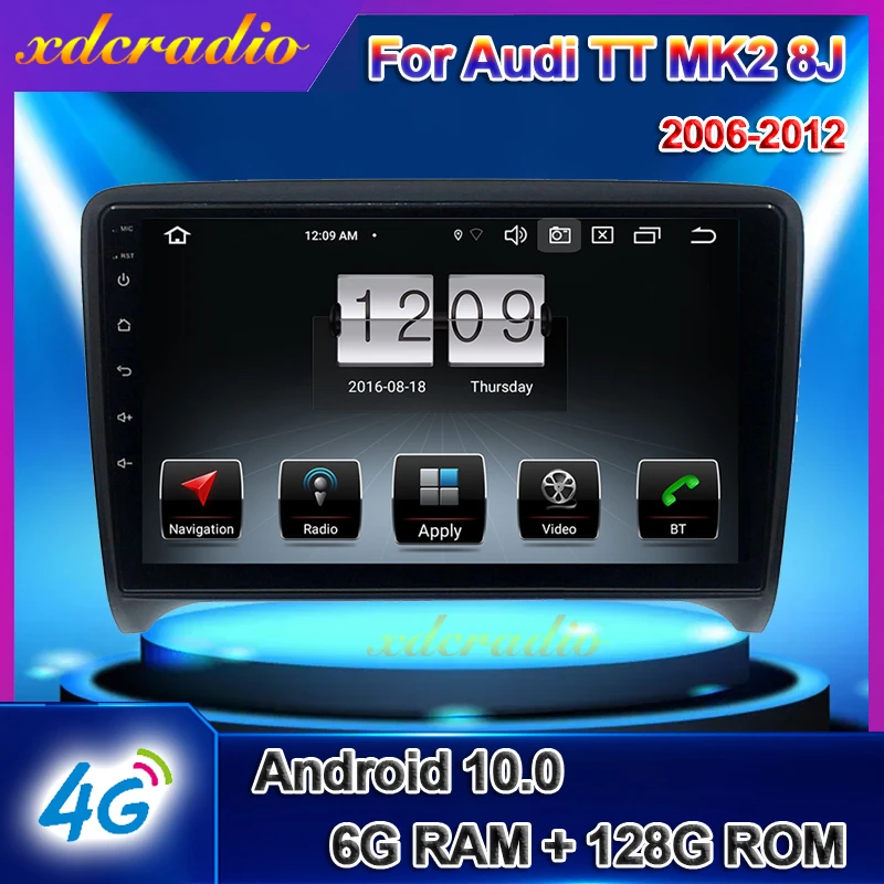 Xdcradio 9" Touch Screen Android 10 For Audi TT MK2 8J Car Radio Auto DVD Multimedia Video Player GPS Navigation Carplay Stereo
Xdcradio 9" Touch Screen Android 10 For Audi TT MK2 8J Car Radio Auto DVD Multimedia Video Player GPS Navigation Carplay Stereo