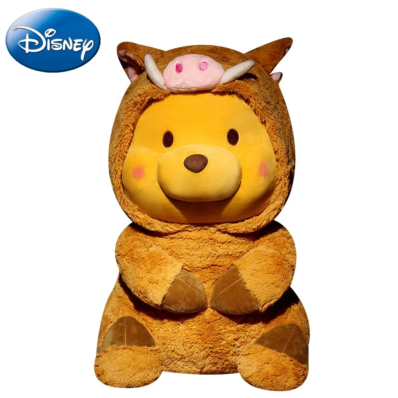 

Disney Winnie the Pooh's Cute and innovative cross-dressing dolls plush toys for girlfriends and children