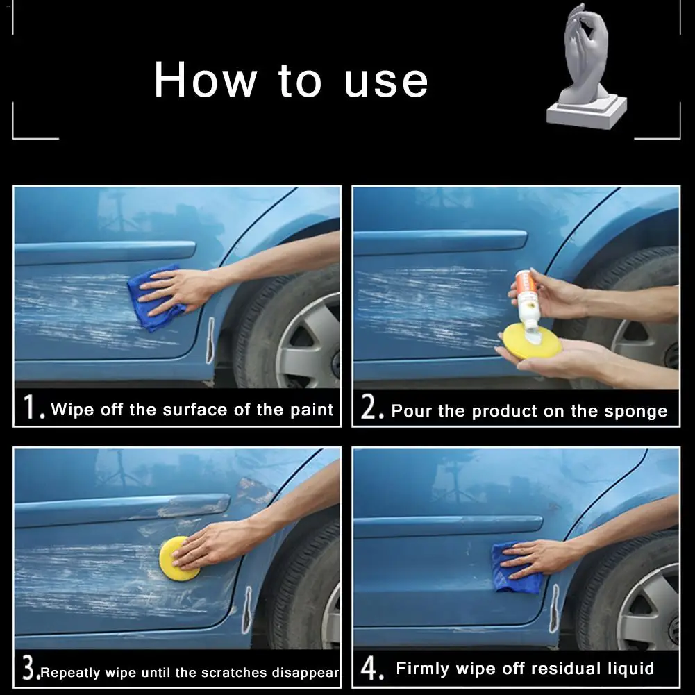 100ML New Car Polish Paint Car Scratch Repair Agent Car-styling Automobiles Liquid Polishing Wax Paint Scratch Remover Auto Care
100ML New Car Polish Paint Car Scratch Repair Agent Car-styling Automobiles Liquid Polishing Wax Paint Scratch Remover Auto Care