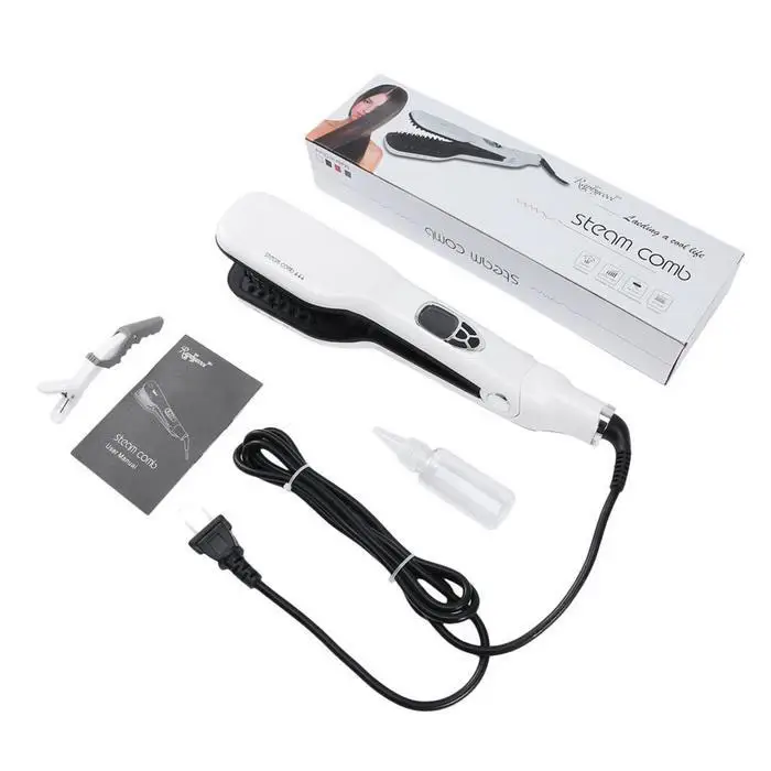 Steam Straighteners for Hair Professional Salon Ceramic Tourmaline Vapor Steam Flat Iron Hair Straightener Dual Voltage 2 in 1
Steam Straighteners for Hair Professional Salon Ceramic Tourmaline Vapor Steam Flat Iron Hair Straightener Dual Voltage 2 in 1