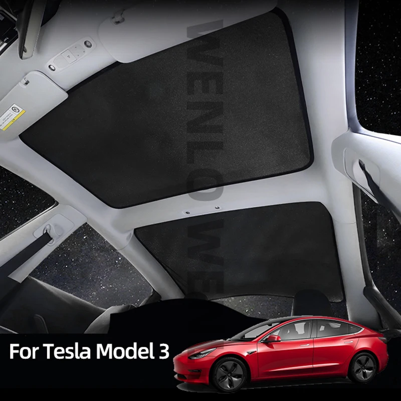 Sunshade Car Sun Visor Sun Shade For Tesla Model 3 2016-2020 Starry Sky Style Glass Roof Sunshade Car Skylight Blind Shading Net
Sunshade Car Sun Visor Sun Shade For Tesla Model 3 2016-2020 Starry Sky Style Glass Roof Sunshade Car Skylight Blind Shading Net