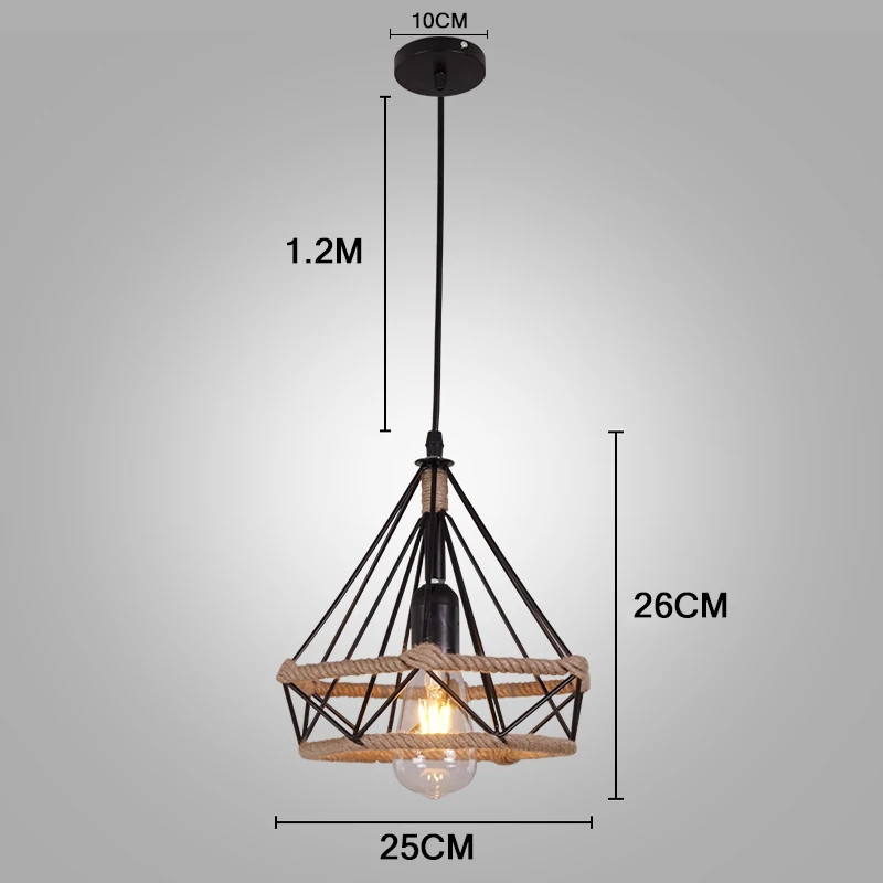 Vintage Pendant Lights Hanging Lights Industrial Style Restaurant Bar Cord Pendant Dinning Room Art Deco Lamparas Colgantes
Vintage Pendant Lights Hanging Lights Industrial Style Restaurant Bar Cord Pendant Dinning Room Art Deco Lamparas Colgantes
