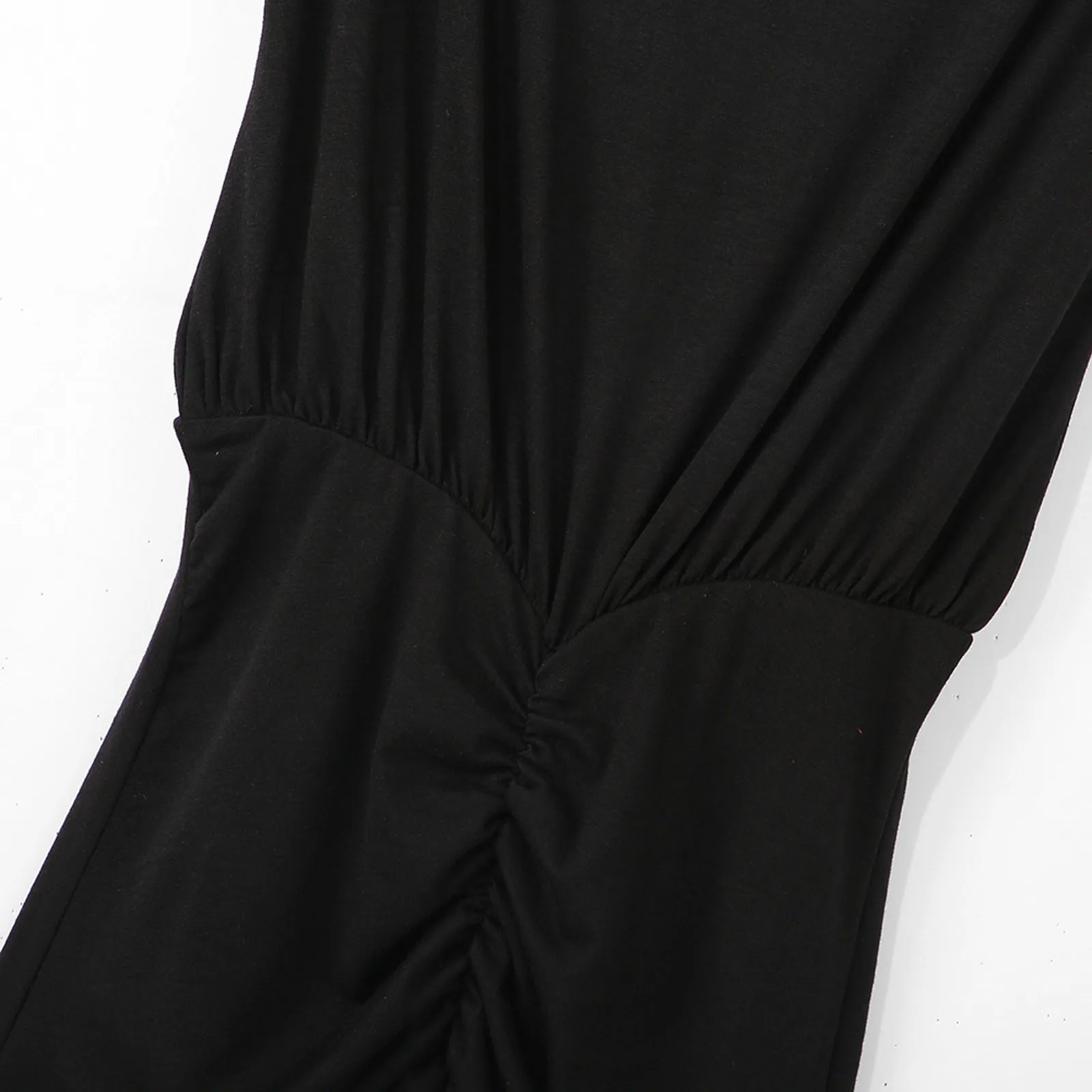 Women's Summer short dress Fashion O- Neck Solid color Ruched Tees Short Mini Dress Slim Simple sexy ladies clothes M*
Women's Summer short dress Fashion O- Neck Solid color Ruched Tees Short Mini Dress Slim Simple sexy ladies clothes M*