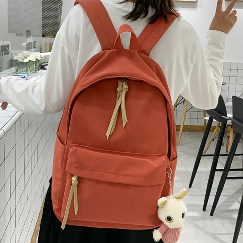 EST New Solid Color Women Backpack Simple Retro Waterproof Nylon Bagpack School Bags For Teenagers Mochilas Travel Backpacks
EST New Solid Color Women Backpack Simple Retro Waterproof Nylon Bagpack School Bags For Teenagers Mochilas Travel Backpacks