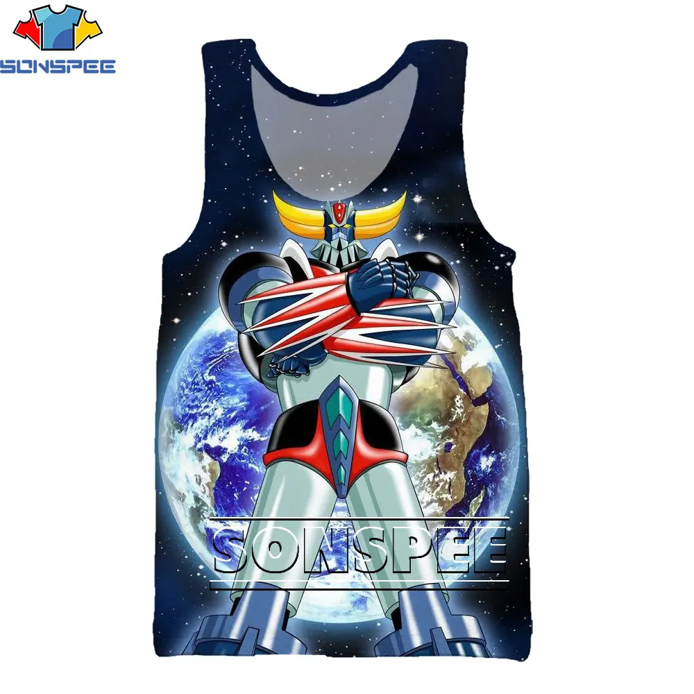SONSPEE 3Dgoldorak Anime Print Vest Mech Sci-fi Harajuku Casual Street Sports Top Oversize Men's Women's Cartoon T-shirts
SONSPEE 3Dgoldorak Anime Print Vest Mech Sci-fi Harajuku Casual Street Sports Top Oversize Men's Women's Cartoon T-shirts
