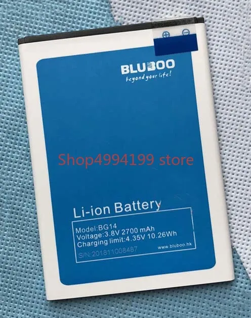 Аккумулятор для телефона Bluboo D6 2700 мАч 3,8 в для Bluboo D6/D6 Pro мобильный телефон 5,5 дюйма MT6739 Quad Core-бесплатная доставка
Аккумулятор для телефона Bluboo D6 2700 мАч 3,8 в для Bluboo D6/D6 Pro мобильный телефон 5,5 дюйма MT6739 Quad Core-бесплатная доставка