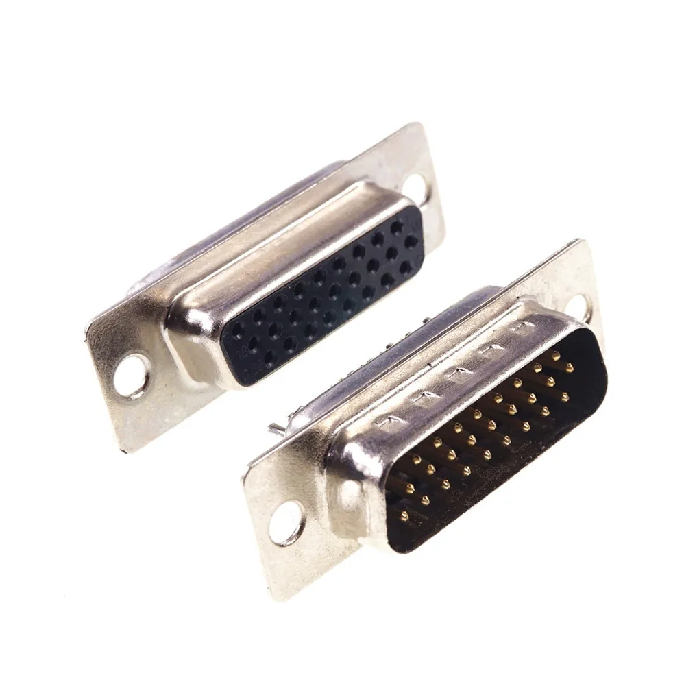 D-sub connector Straight DHS Solder Type Female 26Pin black insulator Rohs free shipping 200pcs by UPS
D-sub connector Straight DHS Solder Type Female 26Pin black insulator Rohs free shipping 200pcs by UPS