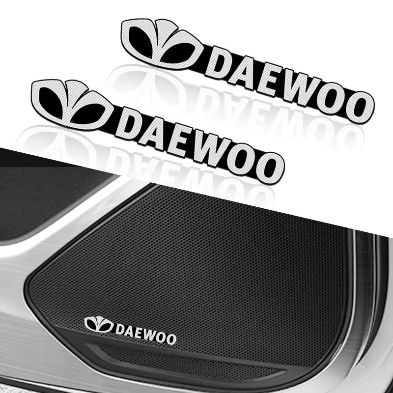 2pcs Car Speaker Audio Speaker Badge Stereo Emblem Sticker for Daewoo Matiz Nexia Lanos Kalos Gentra Nubira Espero Dama Goods
2pcs Car Speaker Audio Speaker Badge Stereo Emblem Sticker for Daewoo Matiz Nexia Lanos Kalos Gentra Nubira Espero Dama Goods