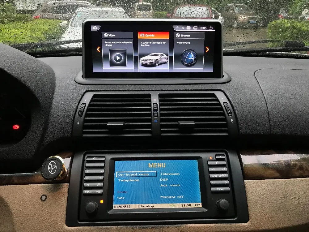 10,25 Android 9,0 автомобильный монитор для BMW E53 X5 1999 2000 2001 2002 2003 2004 2005 стерео радио видео аудио GPS Navi головное устройство
10,25 Android 9,0 автомобильный монитор для BMW E53 X5 1999 2000 2001 2002 2003 2004 2005 стерео радио видео аудио GPS Navi головное устройство