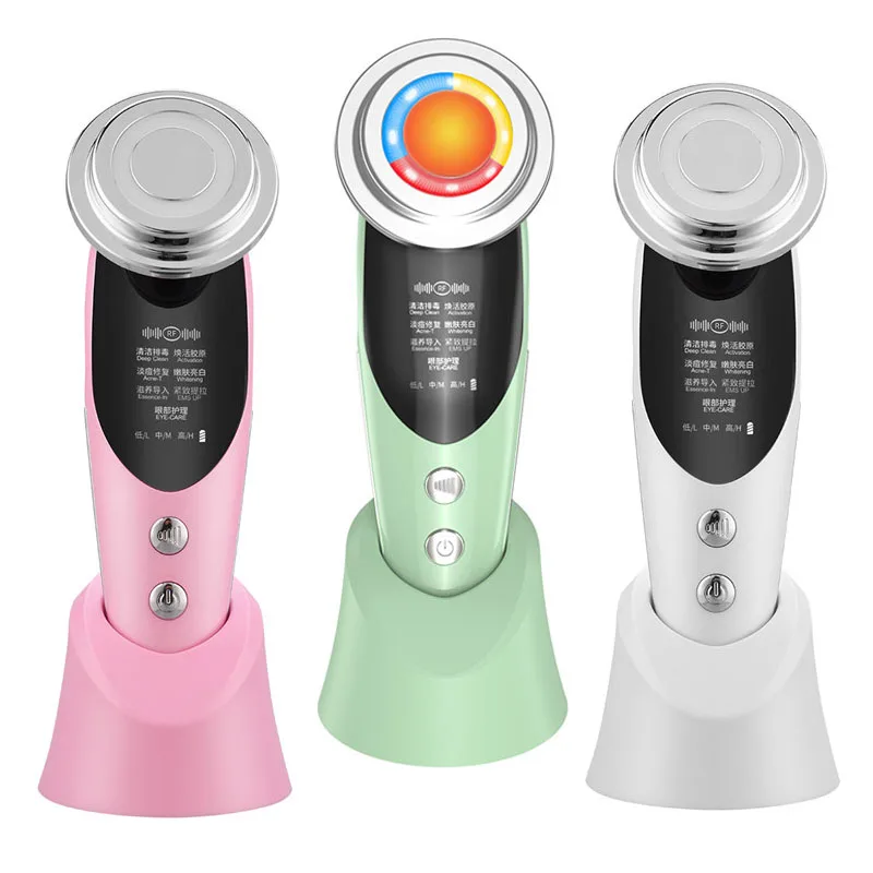 7in1 Professional Facial Skin Care Beauty Massager LED Photon Wrinkle Remover EMS Hot Compress Face Lifting Pore Deep Cleansing
7in1 Professional Facial Skin Care Beauty Massager LED Photon Wrinkle Remover EMS Hot Compress Face Lifting Pore Deep Cleansing