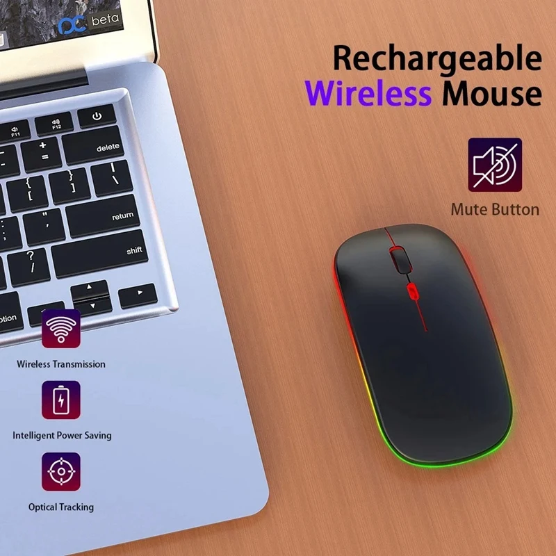 M40 Ultra-Thin Wireless Mouse 2.4G Rechargeable Wireless Silent Mouse Ergonomic Design 3 Adjustable DPI Black
M40 Ultra-Thin Wireless Mouse 2.4G Rechargeable Wireless Silent Mouse Ergonomic Design 3 Adjustable DPI Black