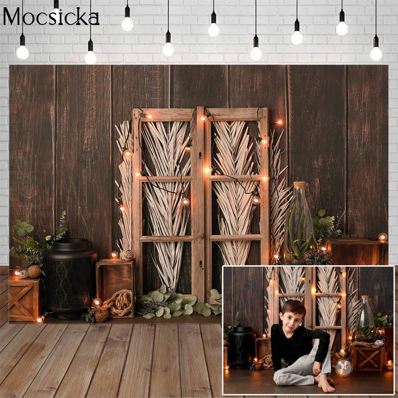 Wooden Door Photography Backdrop Plant Flower Light Decor Newborn Baby Shower Child Portrait Birthday Photo Studio Background
Wooden Door Photography Backdrop Plant Flower Light Decor Newborn Baby Shower Child Portrait Birthday Photo Studio Background