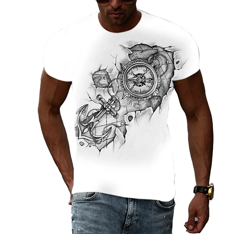 Summer Men New Trend Compass graphic t shirts 3D Fashion Casual Handsome Print t-shirts Hip Hop Harajuku Personality streetwear
Summer Men New Trend Compass graphic t shirts 3D Fashion Casual Handsome Print t-shirts Hip Hop Harajuku Personality streetwear