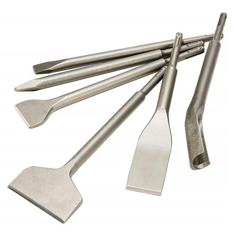 6Pcs SdS Plus Square Shank Electric Hammer Drill Bit Groove Chisels Used For Concrete, Brick Wall Demolition And Drilling
6Pcs SdS Plus Square Shank Electric Hammer Drill Bit Groove Chisels Used For Concrete, Brick Wall Demolition And Drilling