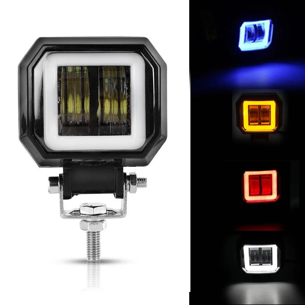 1*Angel Eyes LED Light (LightsScrews Included)12V-80V Waterproof Square Angel Eyes LED Light Portable Spotlights Motorcycle
1*Angel Eyes LED Light (LightsScrews Included)12V-80V Waterproof Square Angel Eyes LED Light Portable Spotlights Motorcycle