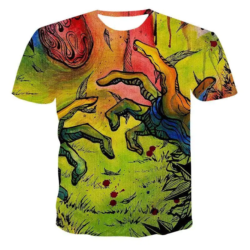 New Round Neck T -Shirt Men 'S High -Quality Men 'S T -Shirt Short -Sleeved Diverse Patterns 3d Printing Fashion Handsome
New Round Neck T -Shirt Men 'S High -Quality Men 'S T -Shirt Short -Sleeved Diverse Patterns 3d Printing Fashion Handsome