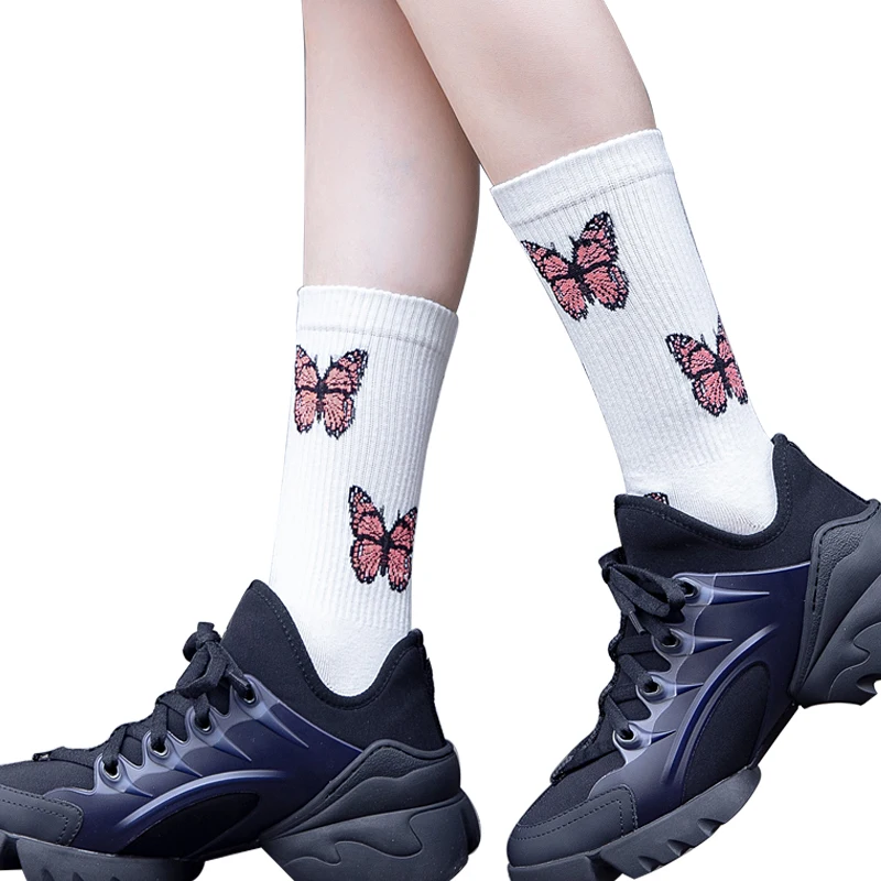 1 Pair Butterfly Socks Women Streetwear Harajuku Women Socks Fashion EU Size 35-40 Socks
1 Pair Butterfly Socks Women Streetwear Harajuku Women Socks Fashion EU Size 35-40 Socks