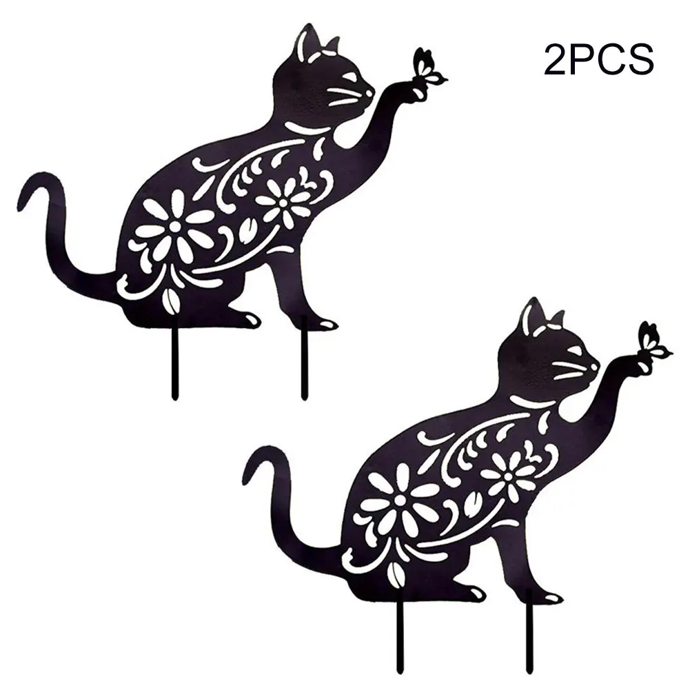 Cat Statue Sculpture Yard Art Garden Decoration Outdoor Backyard Lawn Acrylic Hollow Out Cat Ornaments Garden Silhouette Stakes
Cat Statue Sculpture Yard Art Garden Decoration Outdoor Backyard Lawn Acrylic Hollow Out Cat Ornaments Garden Silhouette Stakes