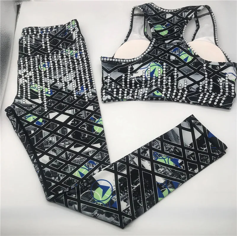 Yoga Sets Woman Sportswear Fitness Suit Sport Clothing for Women Print Gym Wear Running Clothes Workout Tank Top Leggings
Yoga Sets Woman Sportswear Fitness Suit Sport Clothing for Women Print Gym Wear Running Clothes Workout Tank Top Leggings