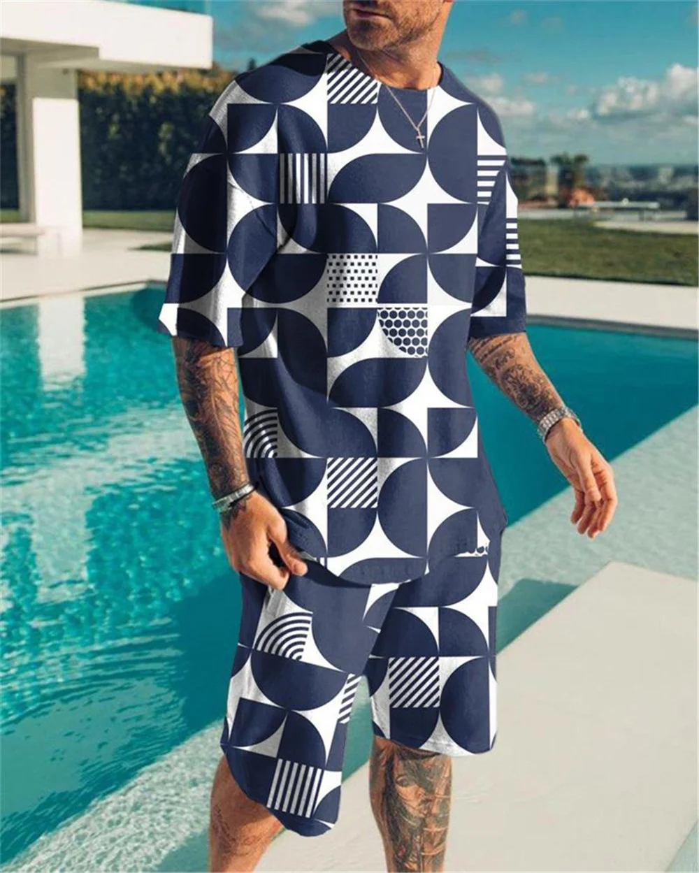 2021 Zomer 3D Swirl afпринтер, футболка, шорты для мужчин, мужские спортивные шорты
2021 Zomer 3D Swirl afпринтер, футболка, шорты для мужчин, мужские спортивные шорты