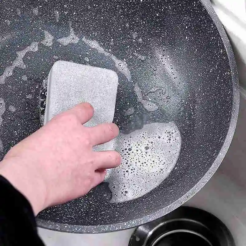Black Cleaning Sponge Emery Sponge Remove Pan Coke Pot Scrub Scouring Decontaminate Tool Eraser Dry Cleaning Kitchen Pad St N0C1
Black Cleaning Sponge Emery Sponge Remove Pan Coke Pot Scrub Scouring Decontaminate Tool Eraser Dry Cleaning Kitchen Pad St N0C1