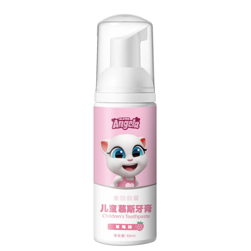Talking Tom and Friends 60ml Children's Toothpaste Strawberry Favor Swallowable Mousse Foam Toothpaste
Talking Tom and Friends 60ml Children's Toothpaste Strawberry Favor Swallowable Mousse Foam Toothpaste