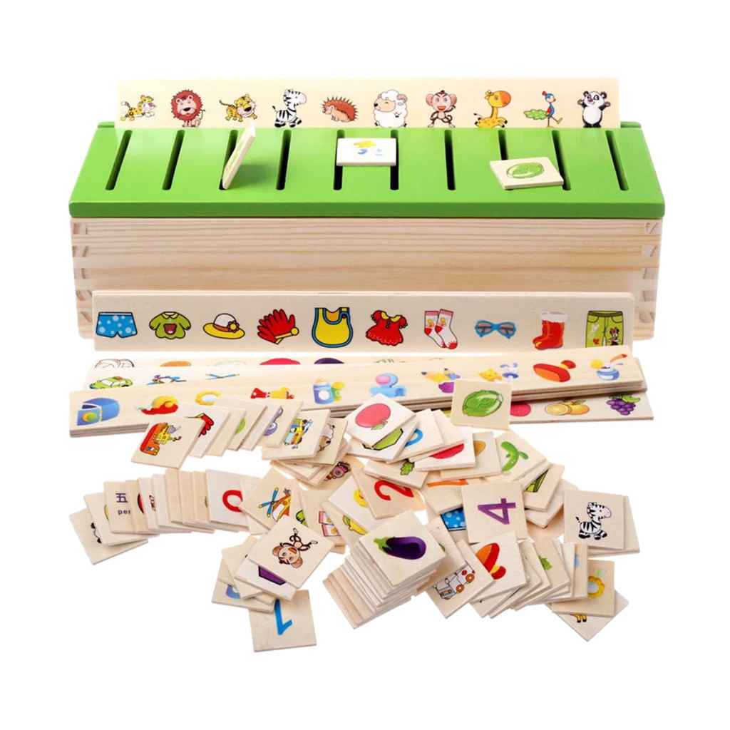 Category Matching Sorting Toys Set for Toddler Wooden Montessori Early Educational Aids Family Set
Category Matching Sorting Toys Set for Toddler Wooden Montessori Early Educational Aids Family Set
