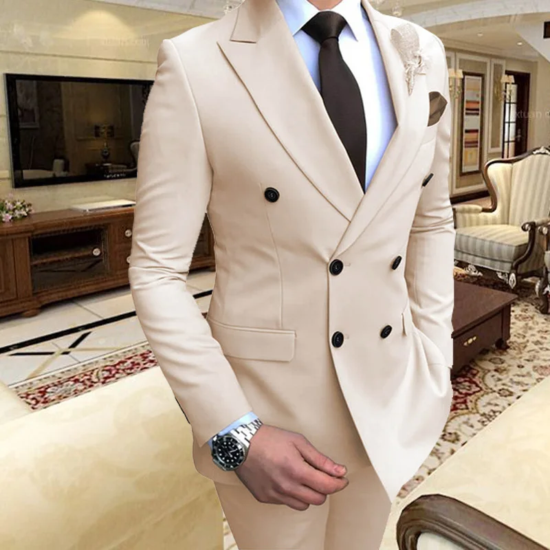 2021 Classic Brown Men's Suit Comfortable Wedding Dress for Men Groom Tuxedo 2 pieces Slim Fit Mens Suits Jacket Pants Set
2021 Classic Brown Men's Suit Comfortable Wedding Dress for Men Groom Tuxedo 2 pieces Slim Fit Mens Suits Jacket Pants Set