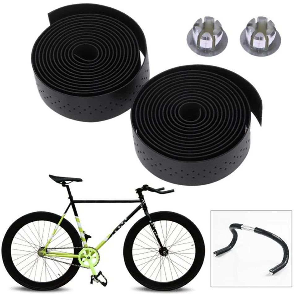 Bicycle Handlebar Tape MTB Road Bike Breathable Handle Belts PU Leather Perforated Portable Cycling Wrap Straps Bike Accessories
Bicycle Handlebar Tape MTB Road Bike Breathable Handle Belts PU Leather Perforated Portable Cycling Wrap Straps Bike Accessories
