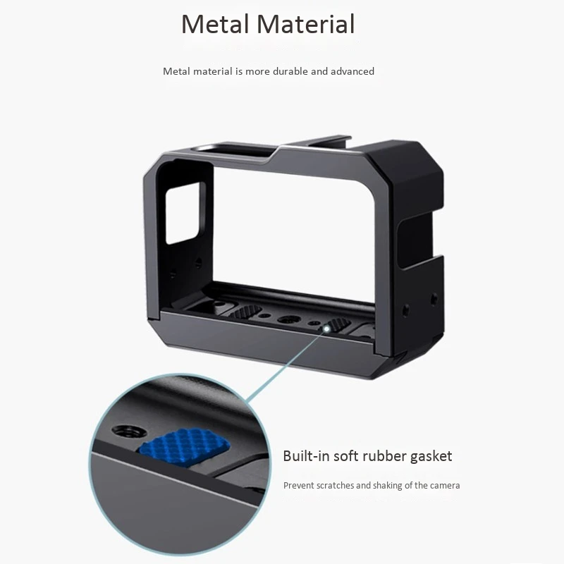 for Insta360 One R Extended Frame Metal Photo Rabbit Cage Extended Protective Cage Anti-Fall
for Insta360 One R Extended Frame Metal Photo Rabbit Cage Extended Protective Cage Anti-Fall