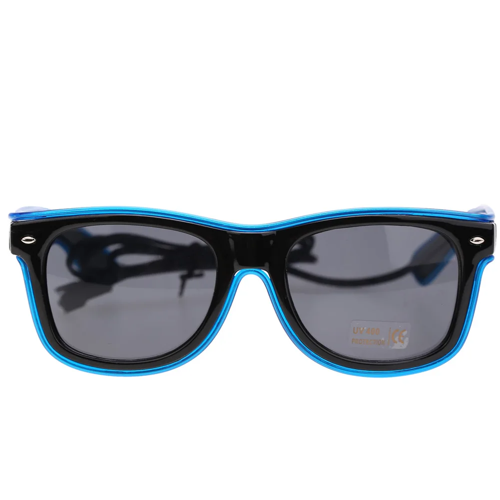 Flashing Glasses EL Wire LED Glasses Glowing Party Supplies Lighting Novelty Gift Bright Light Festival Party Glow Sunglasses
Flashing Glasses EL Wire LED Glasses Glowing Party Supplies Lighting Novelty Gift Bright Light Festival Party Glow Sunglasses
