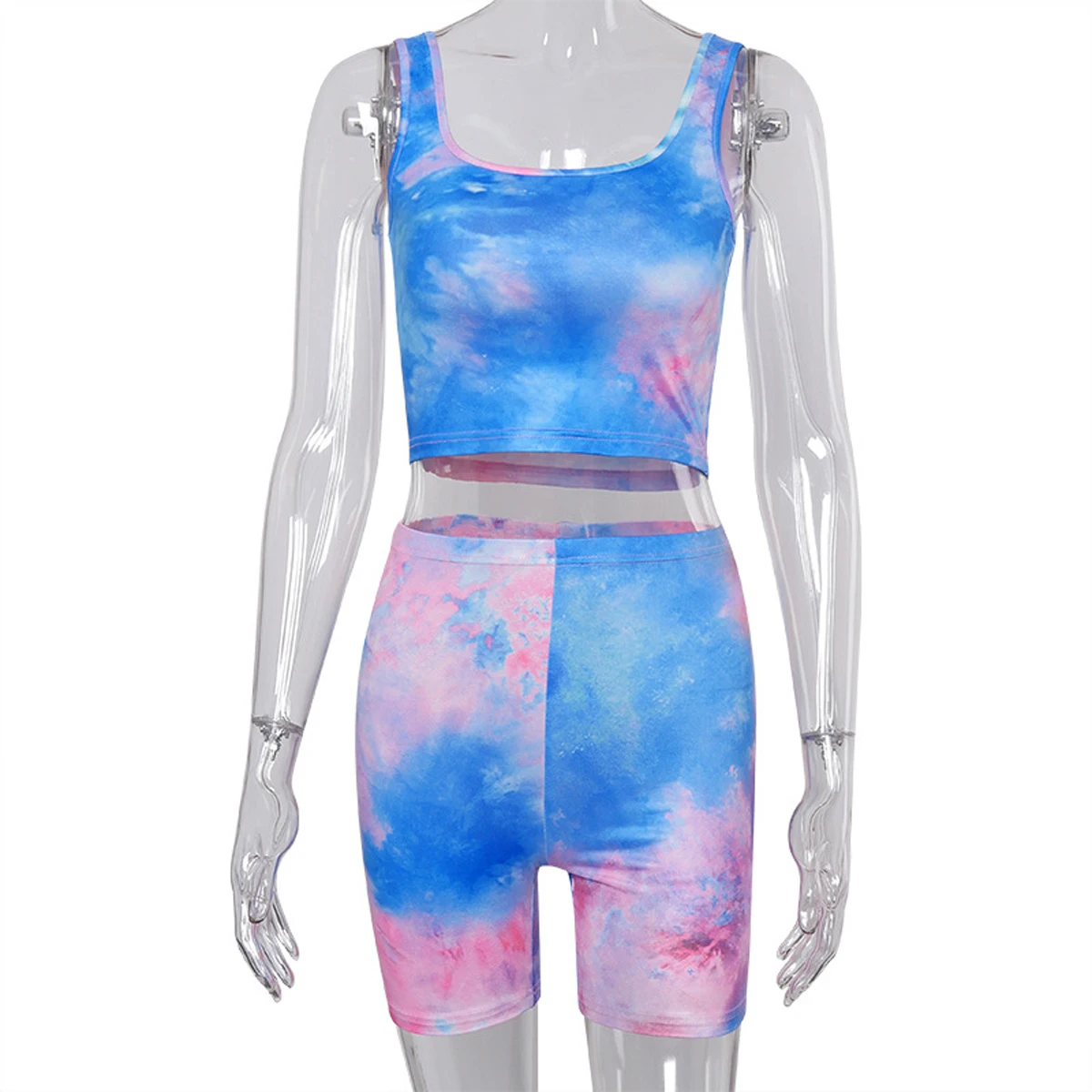 Imcute summer Womens Jumpsuit Women Clothes Tie-dye sexy sports suit Women Rompers Biker Shorts Playsuit Overall Ropa Mujer
Imcute summer Womens Jumpsuit Women Clothes Tie-dye sexy sports suit Women Rompers Biker Shorts Playsuit Overall Ropa Mujer
