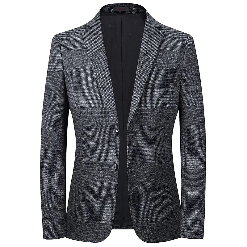New Arrival Fashion Thick High Quality Autumn Winter Men Plaid Suit Fashion Casual Blazer Coat Single Breasted Plus Size M-4XL
New Arrival Fashion Thick High Quality Autumn Winter Men Plaid Suit Fashion Casual Blazer Coat Single Breasted Plus Size M-4XL