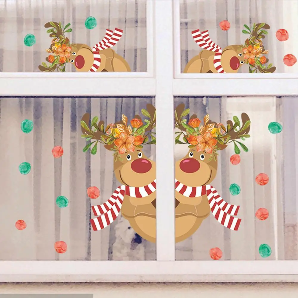 Cartoon Christmas Elk Glass Window Door Cabinet Wall Sticker Xmas Decals Decor Christmas Decoration For Home Decor
Cartoon Christmas Elk Glass Window Door Cabinet Wall Sticker Xmas Decals Decor Christmas Decoration For Home Decor