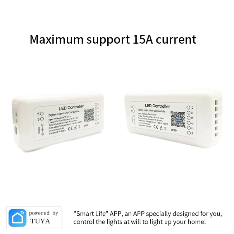 Tuya Zigbee 3.0 Smart Strip Light Driver RGB RGBW LED Strip Controller DC12V APP Control Compatible With Smartthings
Tuya Zigbee 3.0 Smart Strip Light Driver RGB RGBW LED Strip Controller DC12V APP Control Compatible With Smartthings