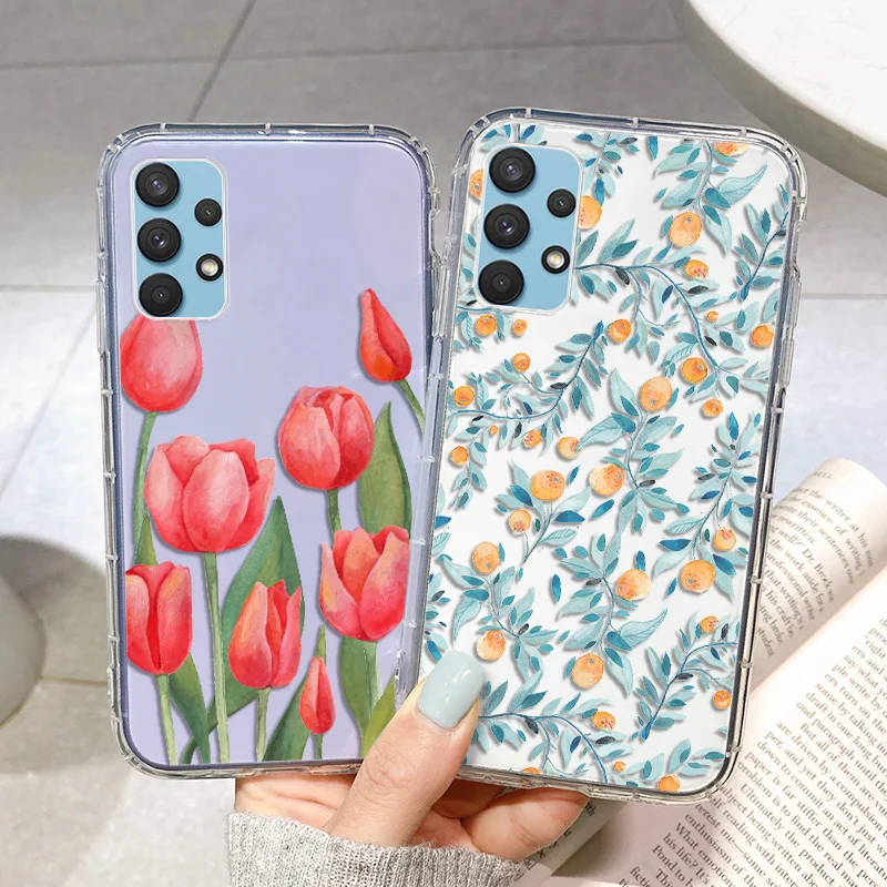 2021 New Flower Case For Samsung A32 Cases For Samsung Galaxy A32 A12 A11 A42 A41 A40 A31 A30 A10S A10 A01 A82 A 32 Clear Cover
2021 New Flower Case For Samsung A32 Cases For Samsung Galaxy A32 A12 A11 A42 A41 A40 A31 A30 A10S A10 A01 A82 A 32 Clear Cover