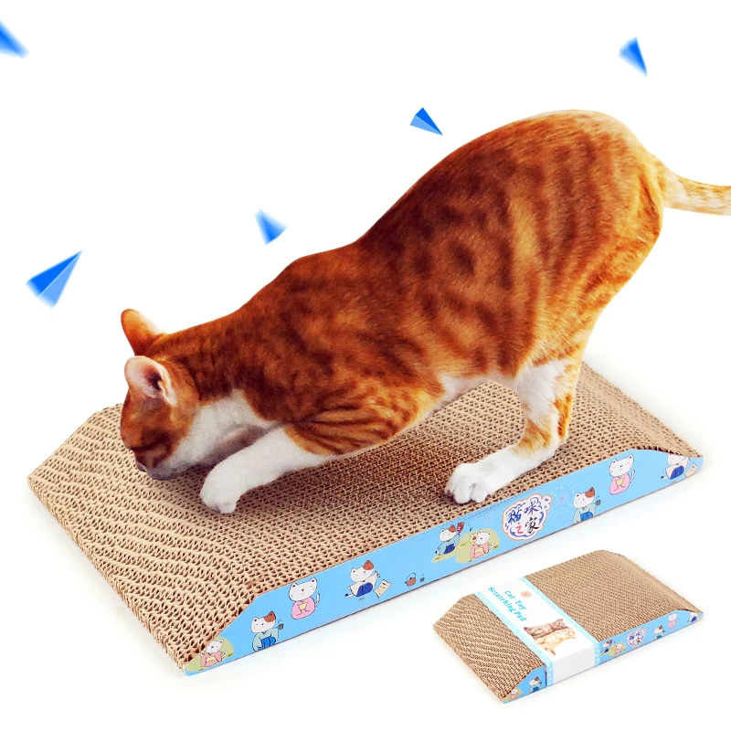Cat Toys Interactive Corrugated Paper Cat Scratch Board Toys Scratching For Cats Products For Pets Cat's Claw Toy Give Catnip
Cat Toys Interactive Corrugated Paper Cat Scratch Board Toys Scratching For Cats Products For Pets Cat's Claw Toy Give Catnip