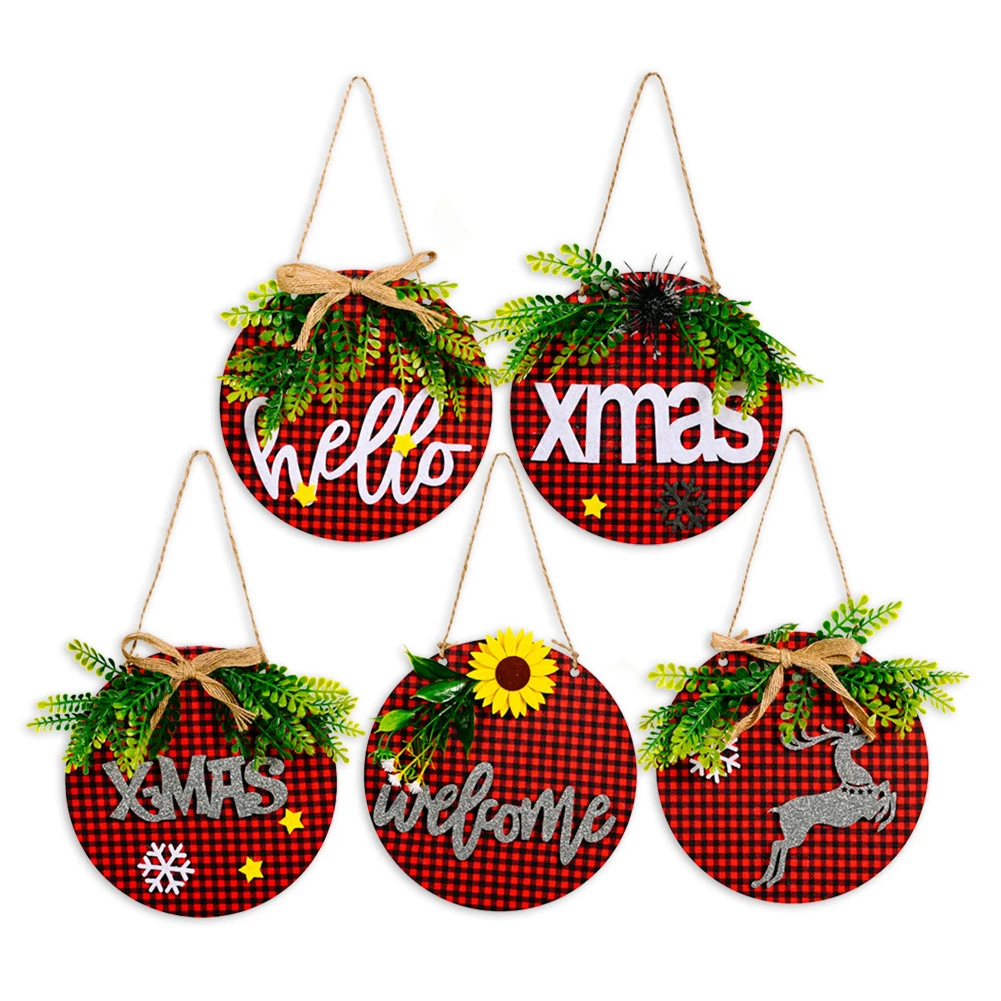 Lovely Stereo Decor Home Wood Wall Door Hanging Red Plaid Paste Cloth Elk Hello Welcome Christmas Art Craft Gift
Lovely Stereo Decor Home Wood Wall Door Hanging Red Plaid Paste Cloth Elk Hello Welcome Christmas Art Craft Gift