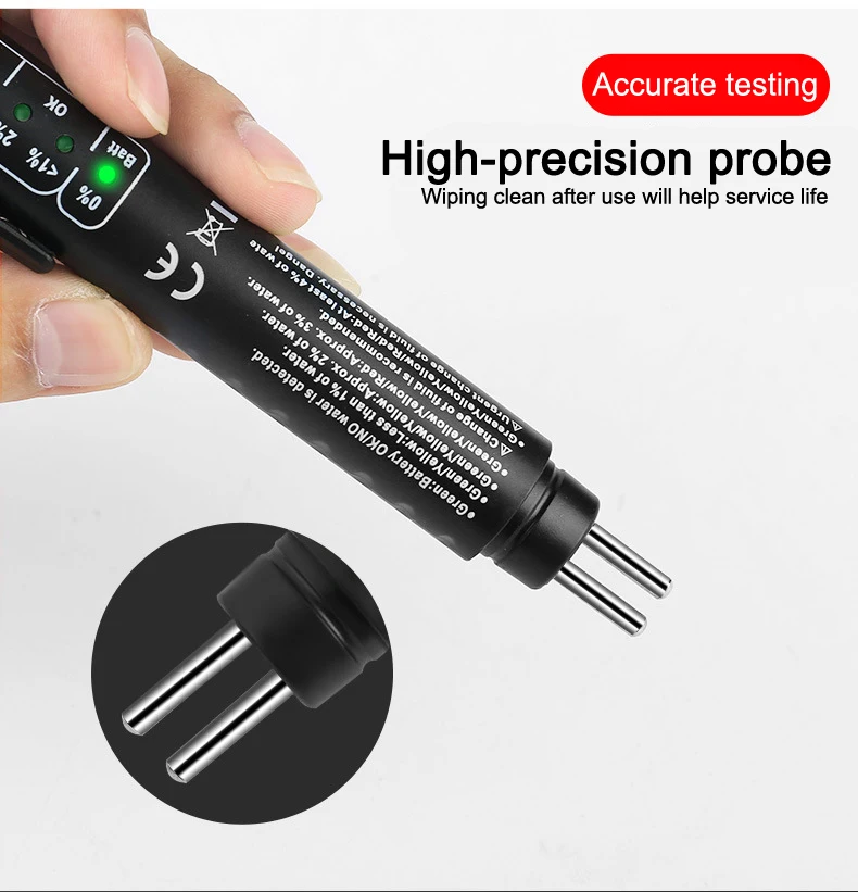 Brake Fluid Tester Car Test Polarity Pen Led Discover Battery Detect System Liquid Replacement Tools Oil Analyzer Free Ship
Brake Fluid Tester Car Test Polarity Pen Led Discover Battery Detect System Liquid Replacement Tools Oil Analyzer Free Ship
