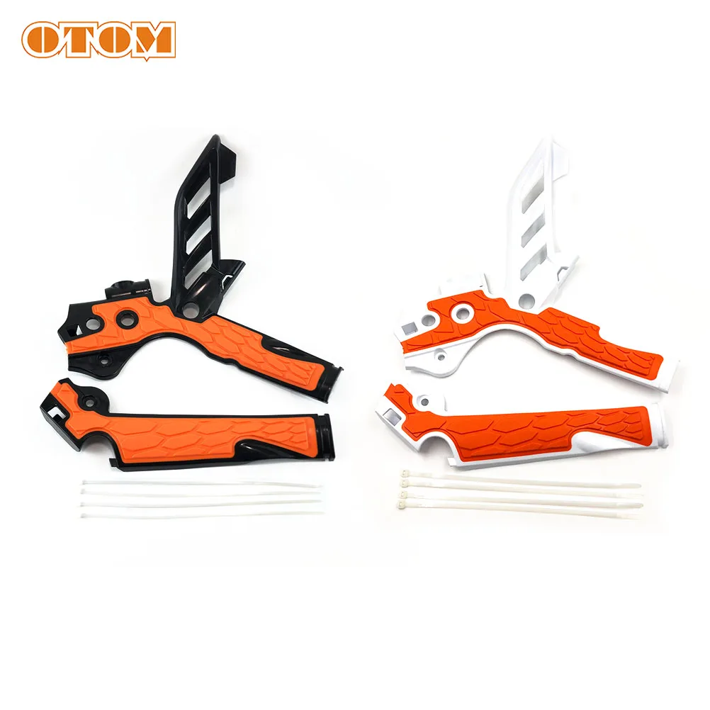 OTOM Motorcycle Frame Guards Motocross X-Grip Frame Protection Cover Plastic Shelf Shell For KTM SX XC XCW TC TE TX 125 250 500
OTOM Motorcycle Frame Guards Motocross X-Grip Frame Protection Cover Plastic Shelf Shell For KTM SX XC XCW TC TE TX 125 250 500