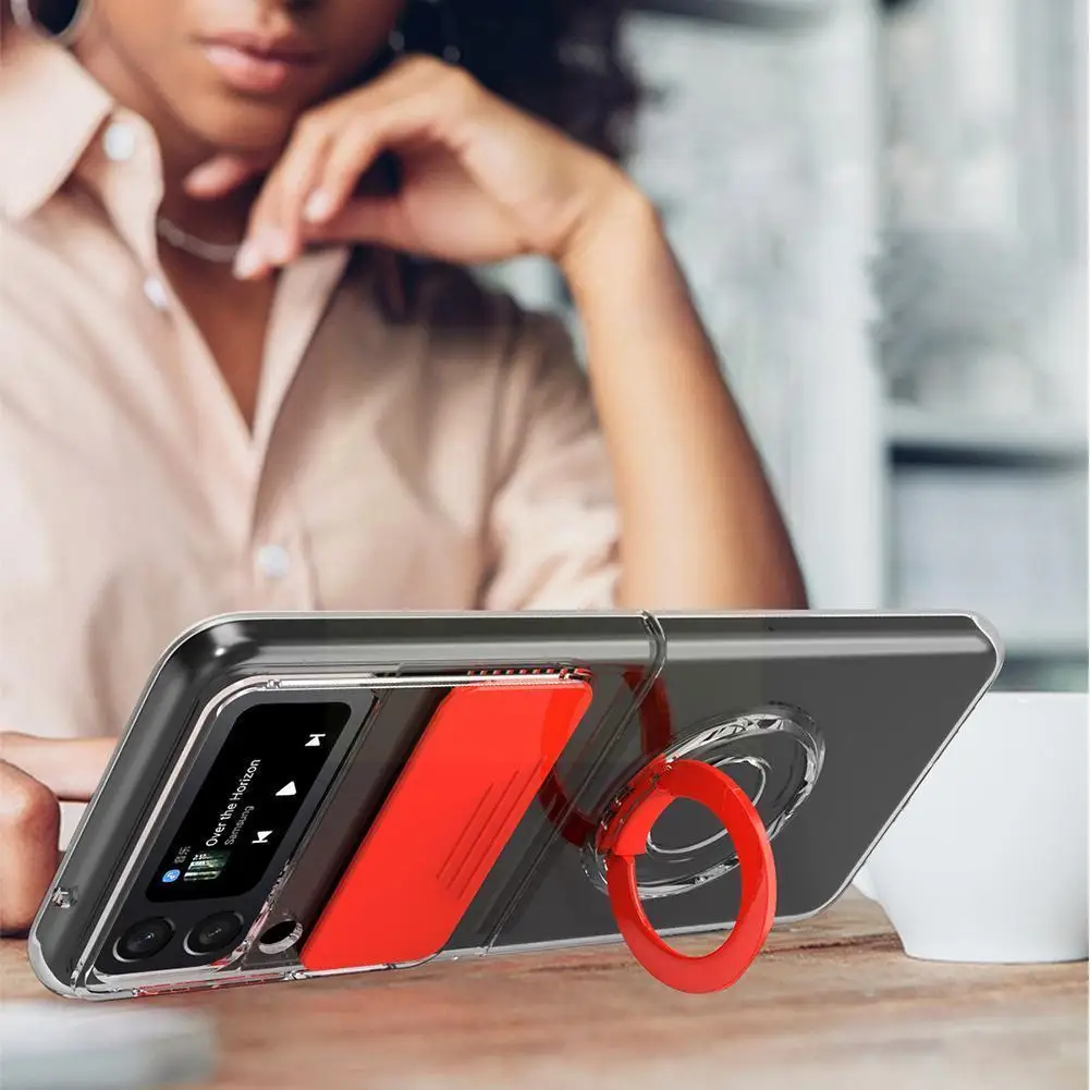 For Flip3 Mobile Phone Ring All-inclusive Transparent F7110 Belt Bracket Protective Ring N1k6
For Flip3 Mobile Phone Ring All-inclusive Transparent F7110 Belt Bracket Protective Ring N1k6